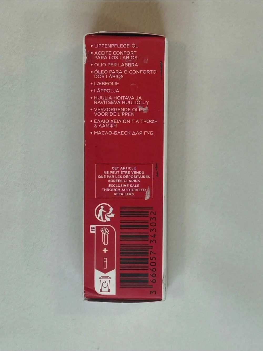 Clarins Lip Comfort Oil 27 Fleeting Dew Canyon Kiss Ltd Edition Peach Nude NIB